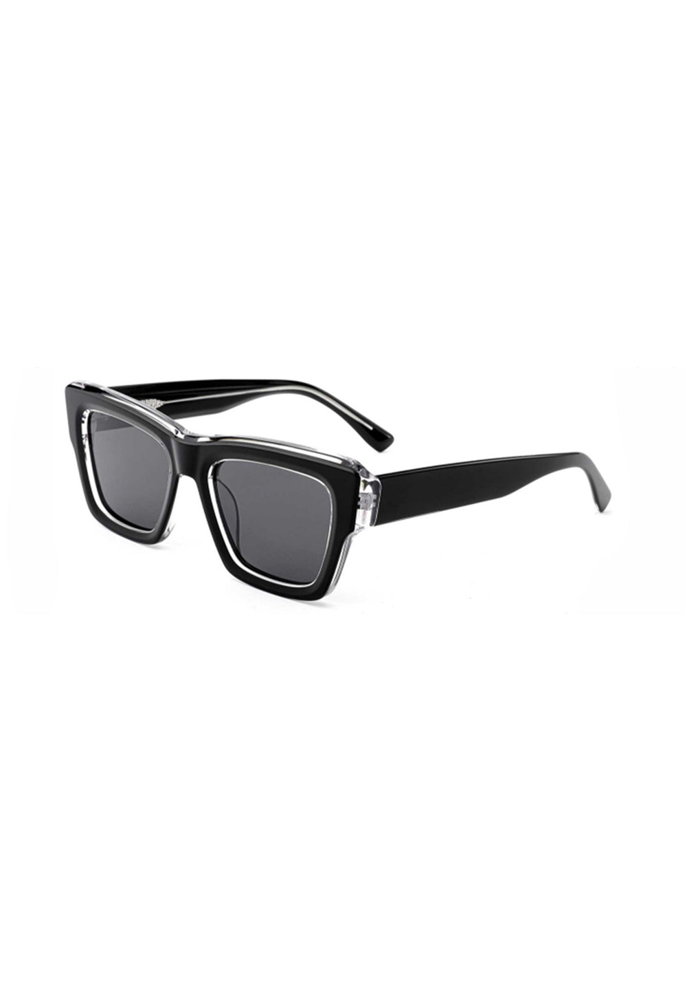 Contemporary Square Wrap Sunglasses - PSYLOS 1, Contemporary Square Wrap Sunglasses, glasses, LookMoney, PSYLOS 1